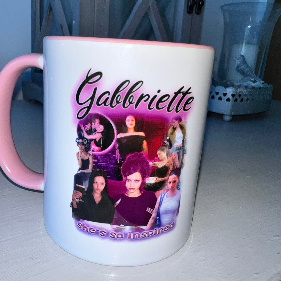 Gabbriette homage printed Mug