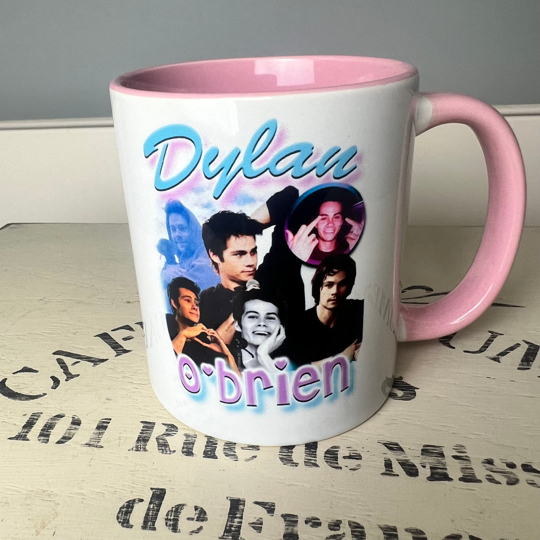 Dylan O’Brien homage print Mug