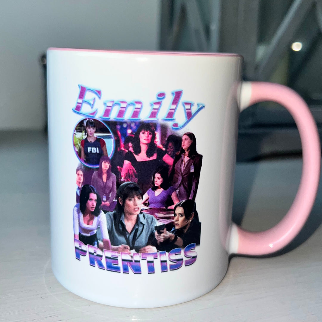 Prentiss homage print Mug