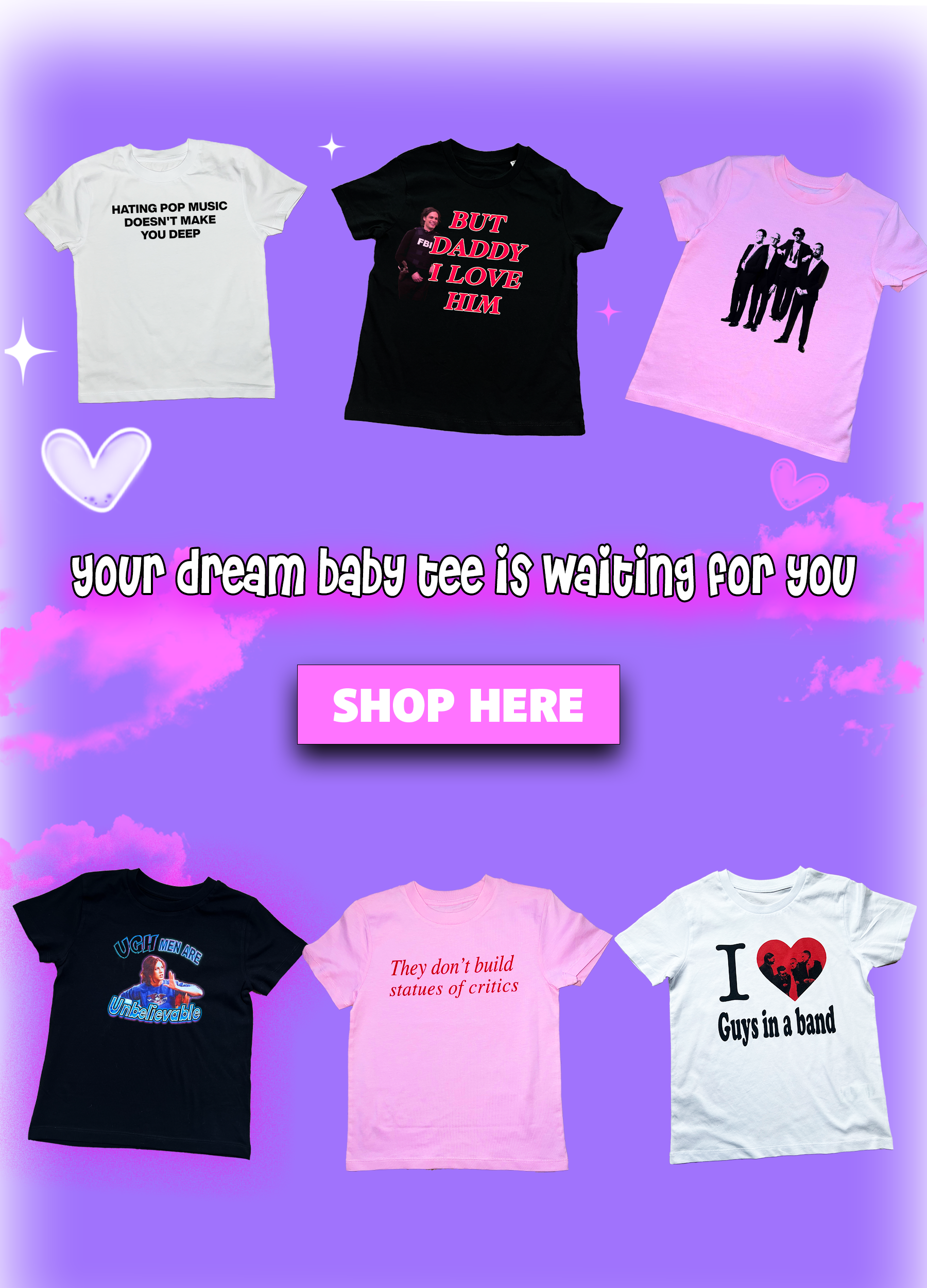 kids/ baby tees