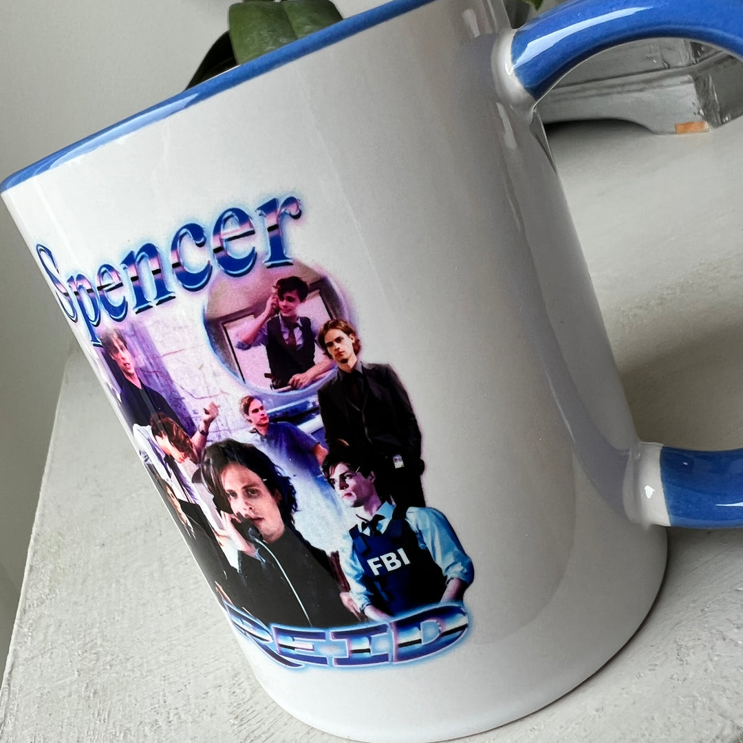 Spencer Reid homage printed Mug