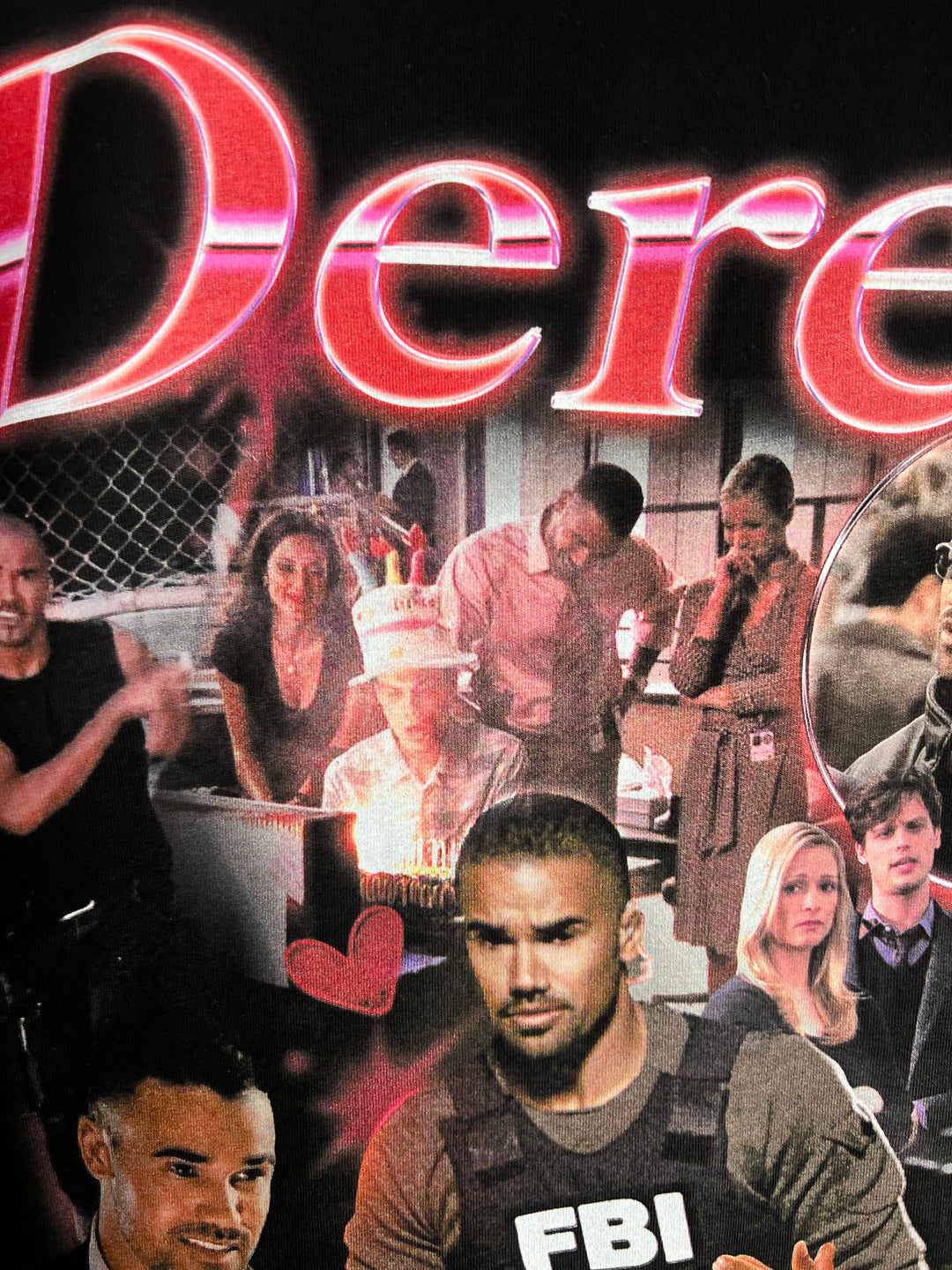 Derek Morgan tee XL (seconds)