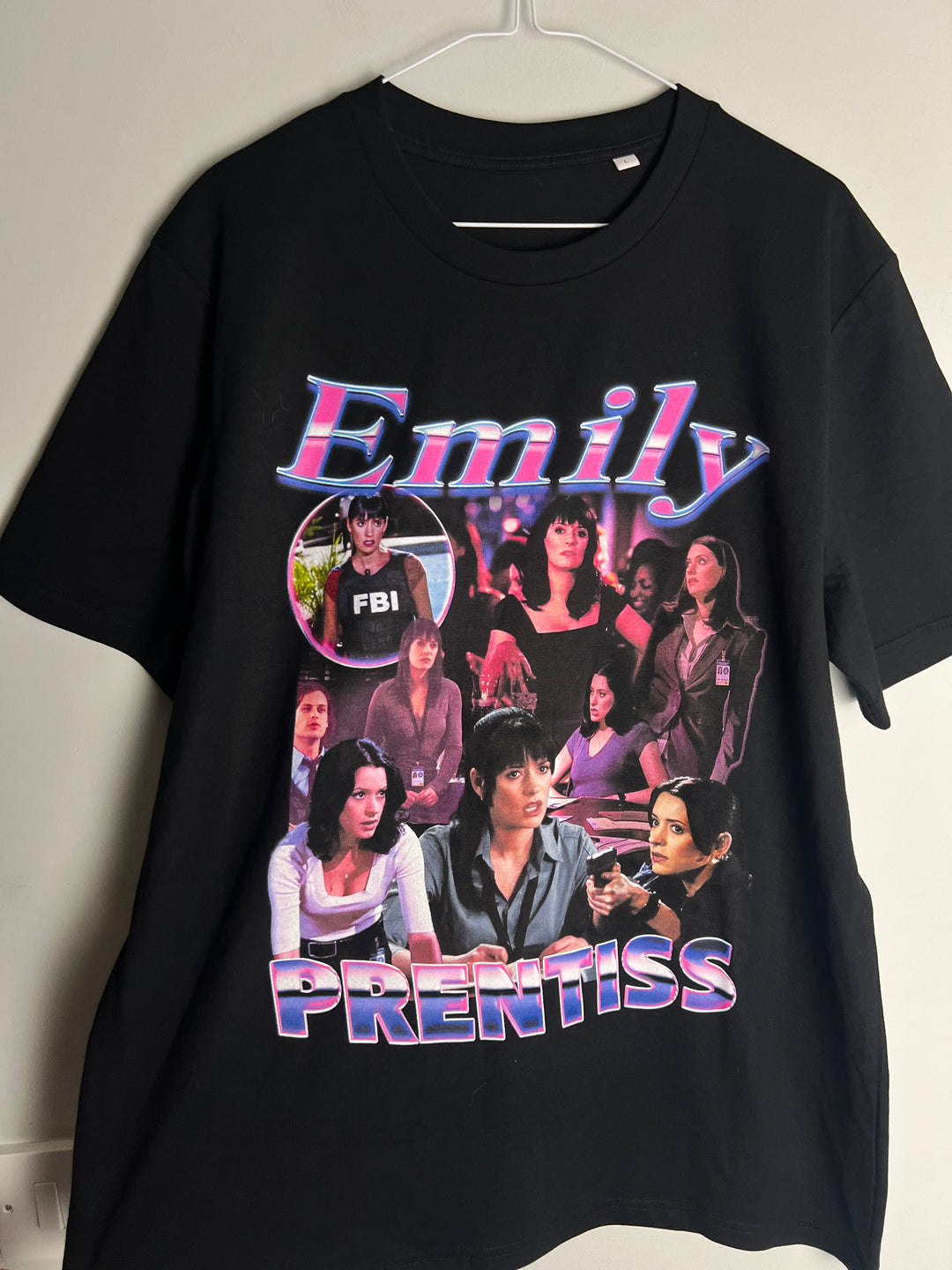 Emily Prentiss tee large (discounted 2nd)