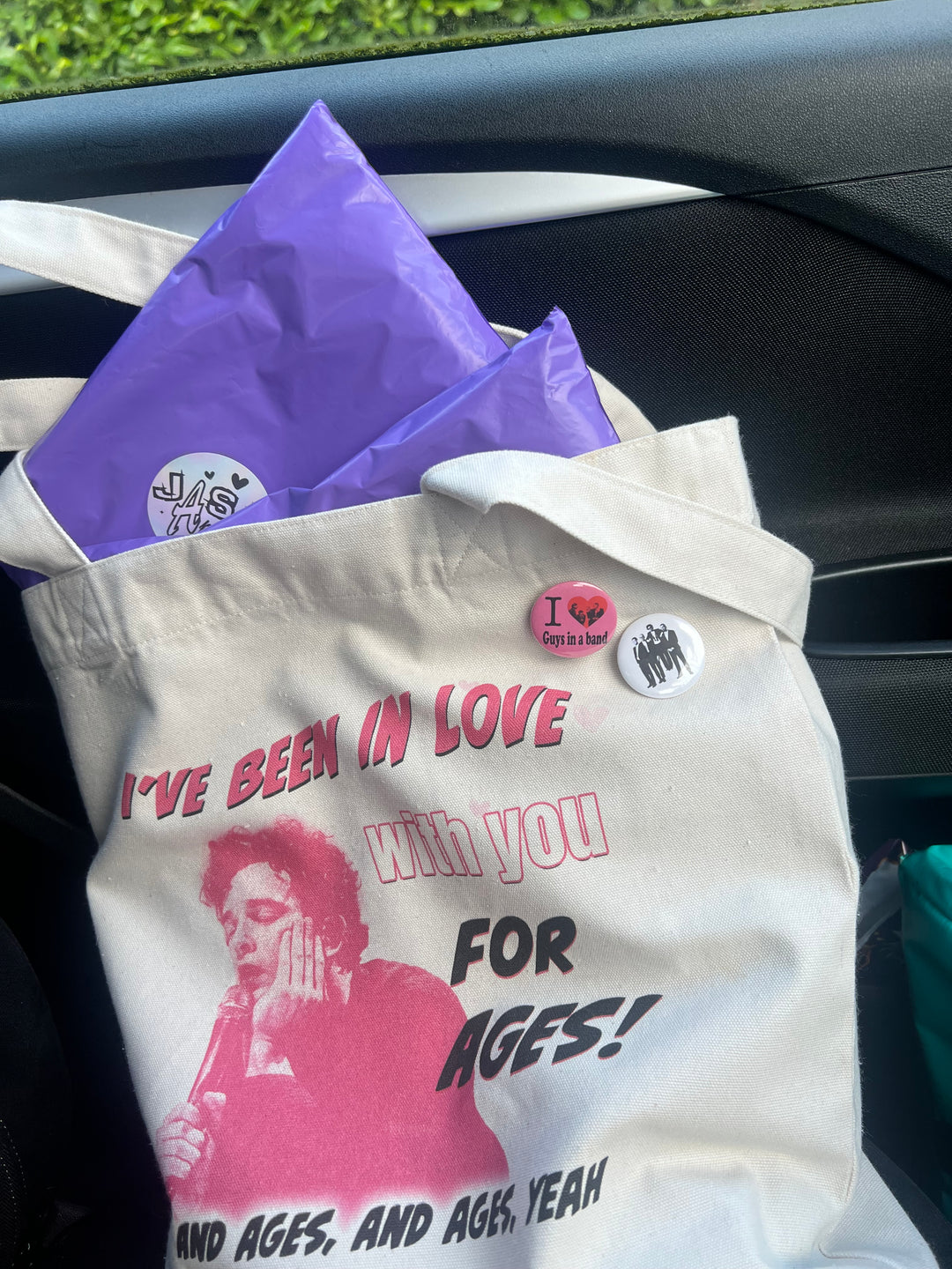 Me and you together tote bag