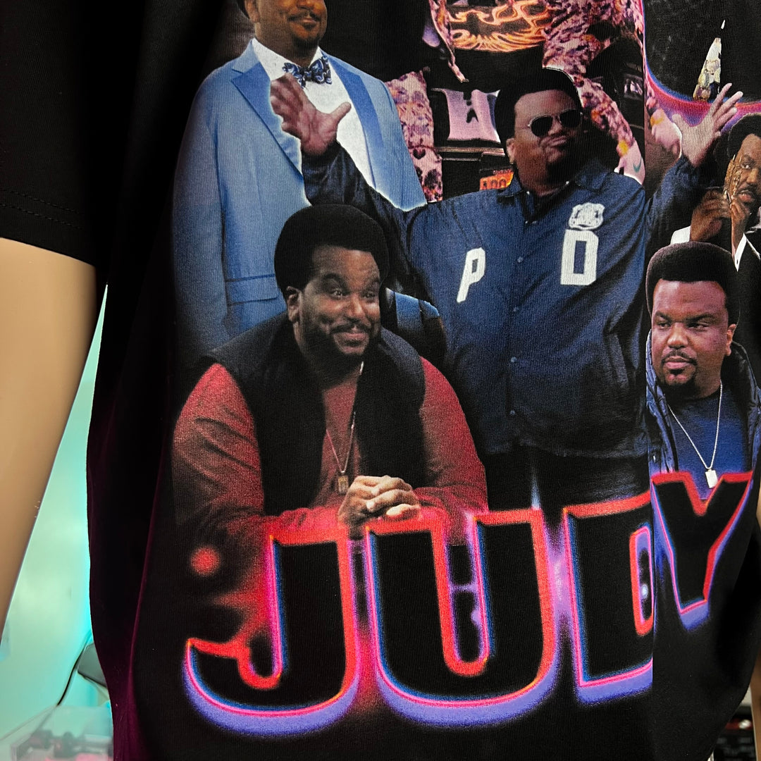 Doug Judy homage graphic T-shirt