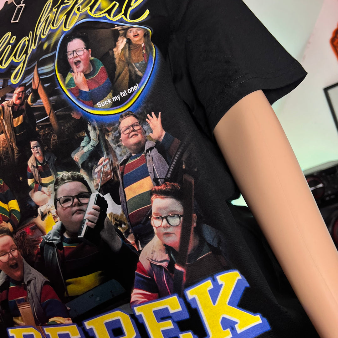 Delightful Derek homage T-shirt