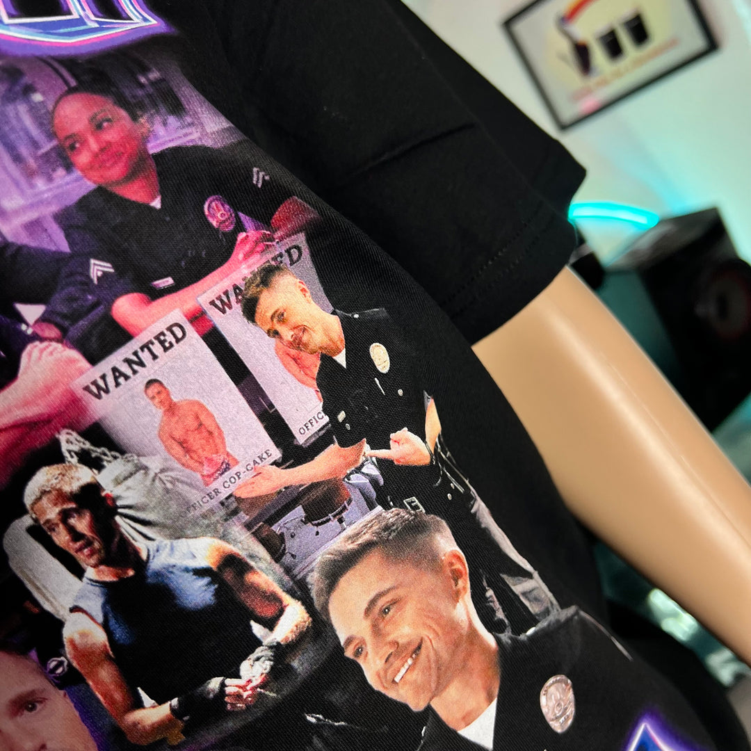 Tim Bradford - homage graphic t-shirt