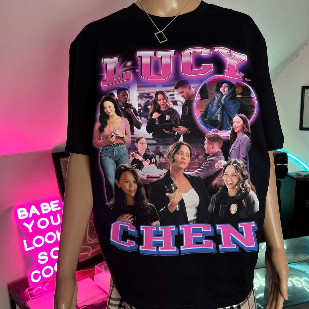 Lucy Chen - homage graphic t-shirt