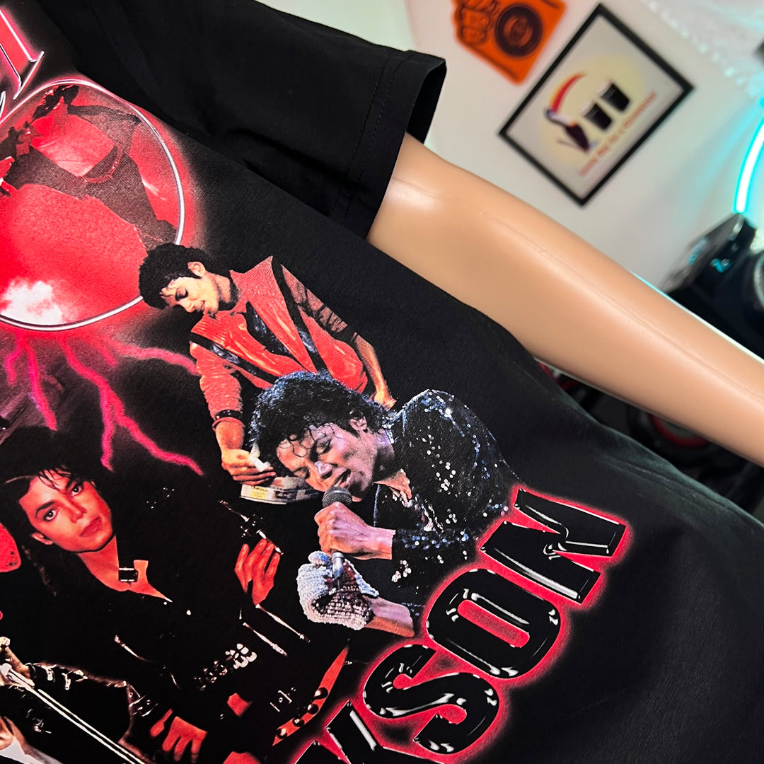 Michael Jackson homage graphic T-shirt