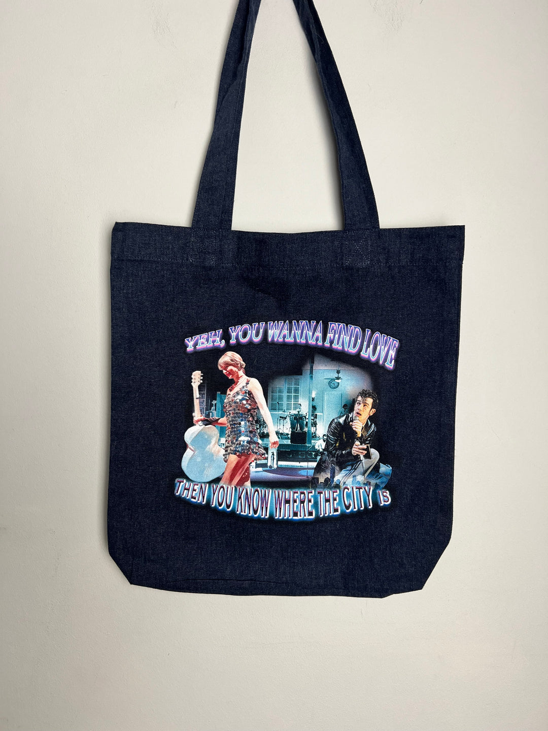 The city inspired tote bag (unused sample )