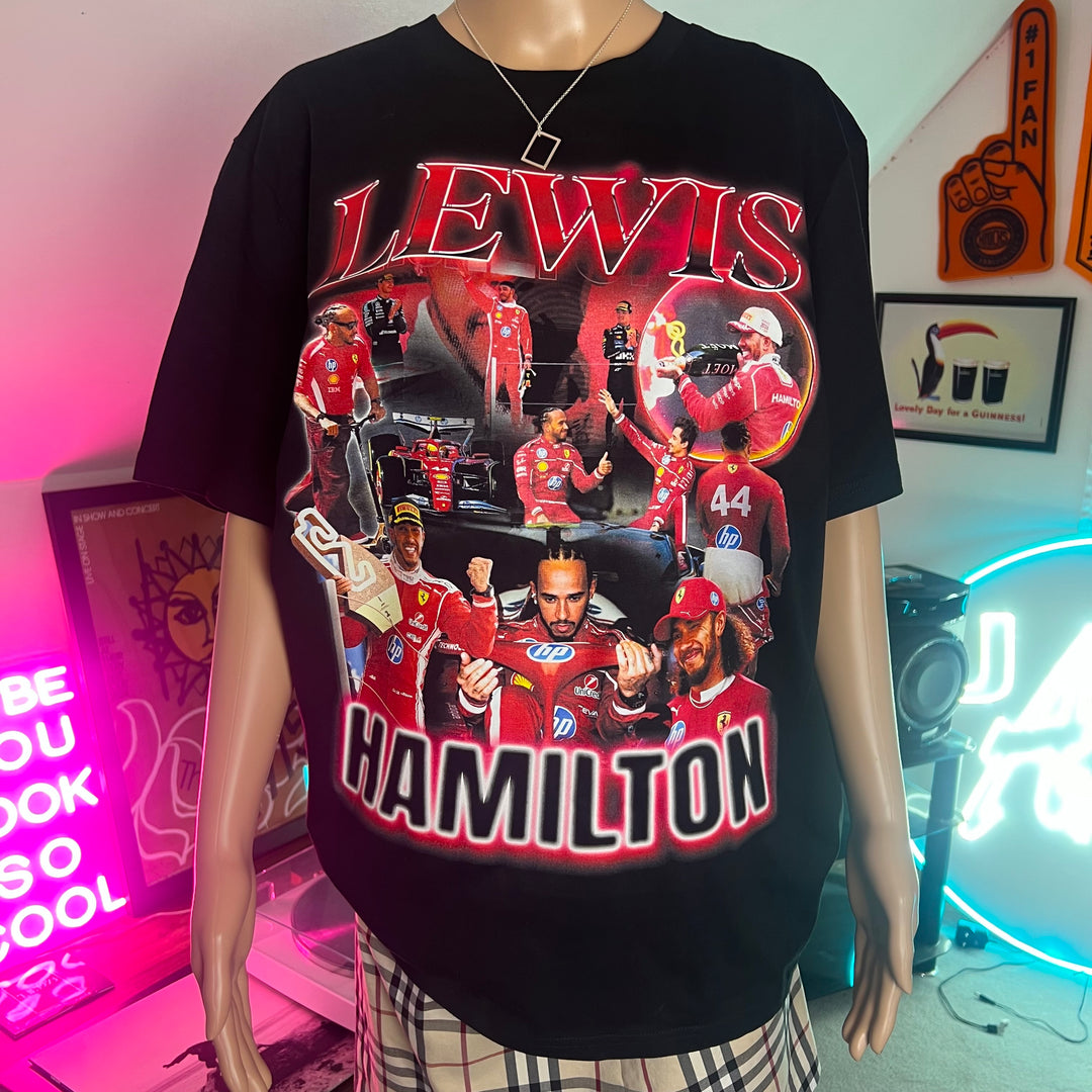 Lewis Hamilton homage T-shirt