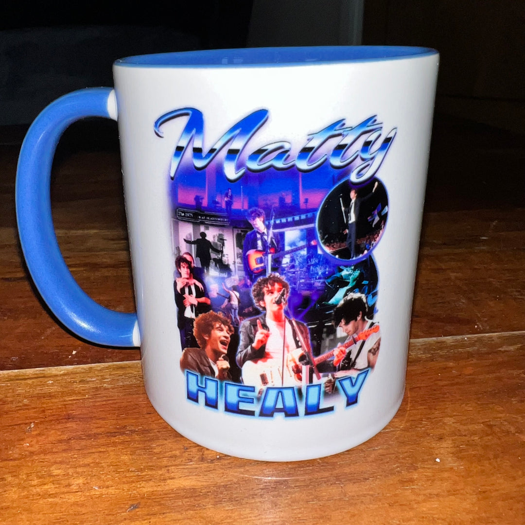 Matty Healy homage print Mug