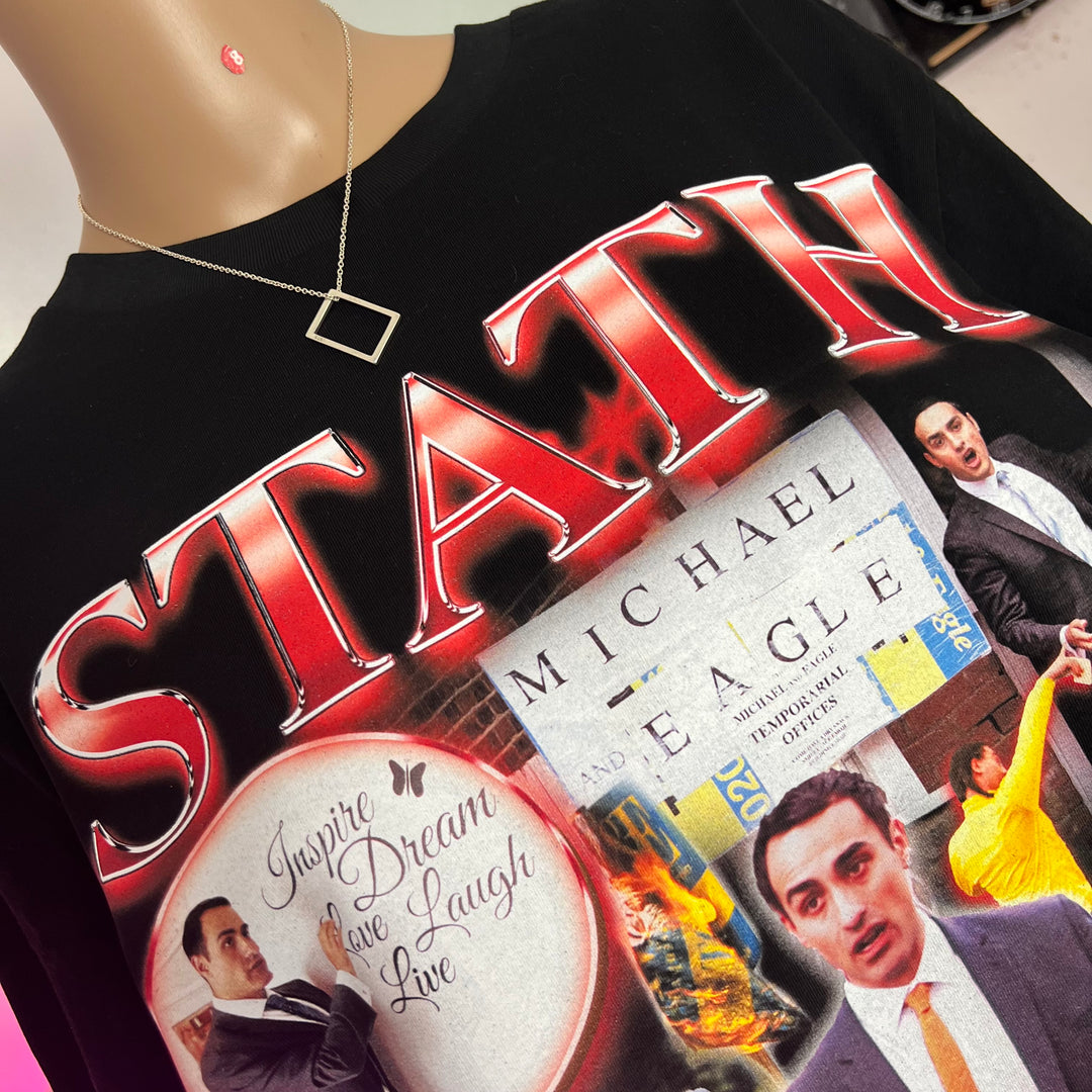Stath homage graphic T-shirt