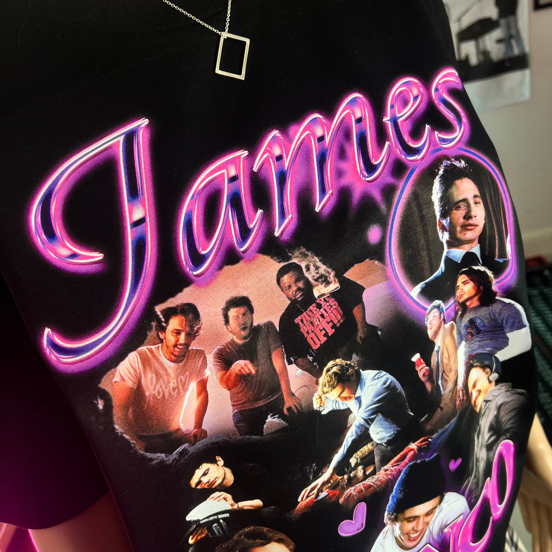 James Franco homage T-shirt