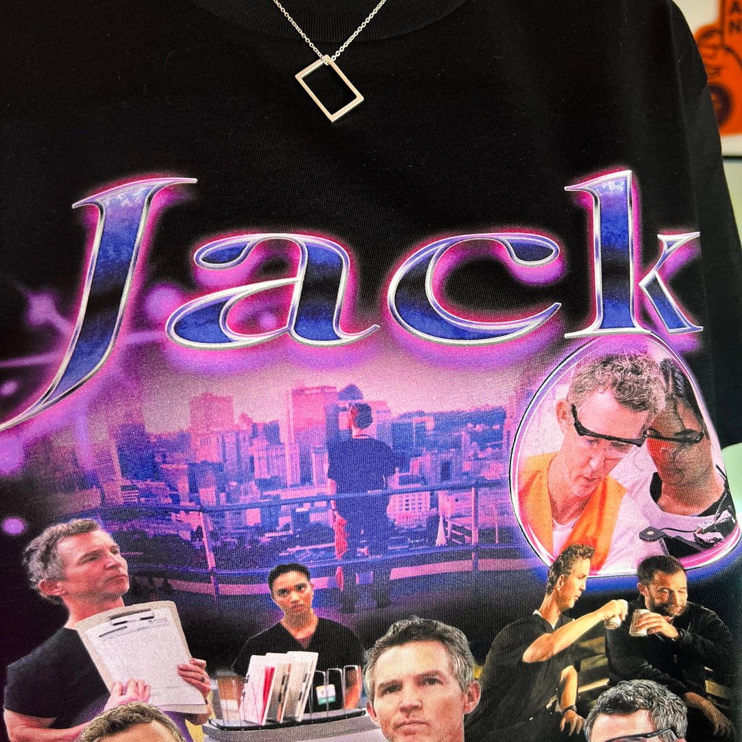 Jack Abbot homage graphic t-shirt