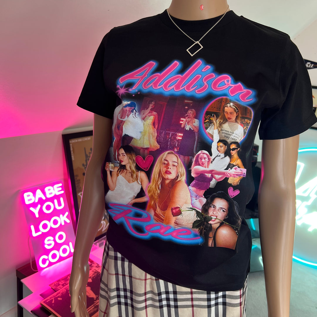 Addison Rae homage T-shirt