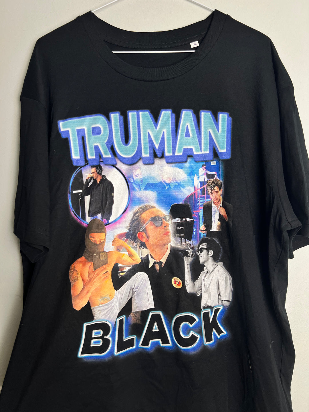 Truman Black tee XL (discounted 2nd)