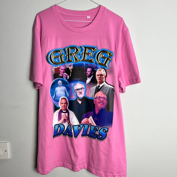 Greg pink tee XL (seconds)