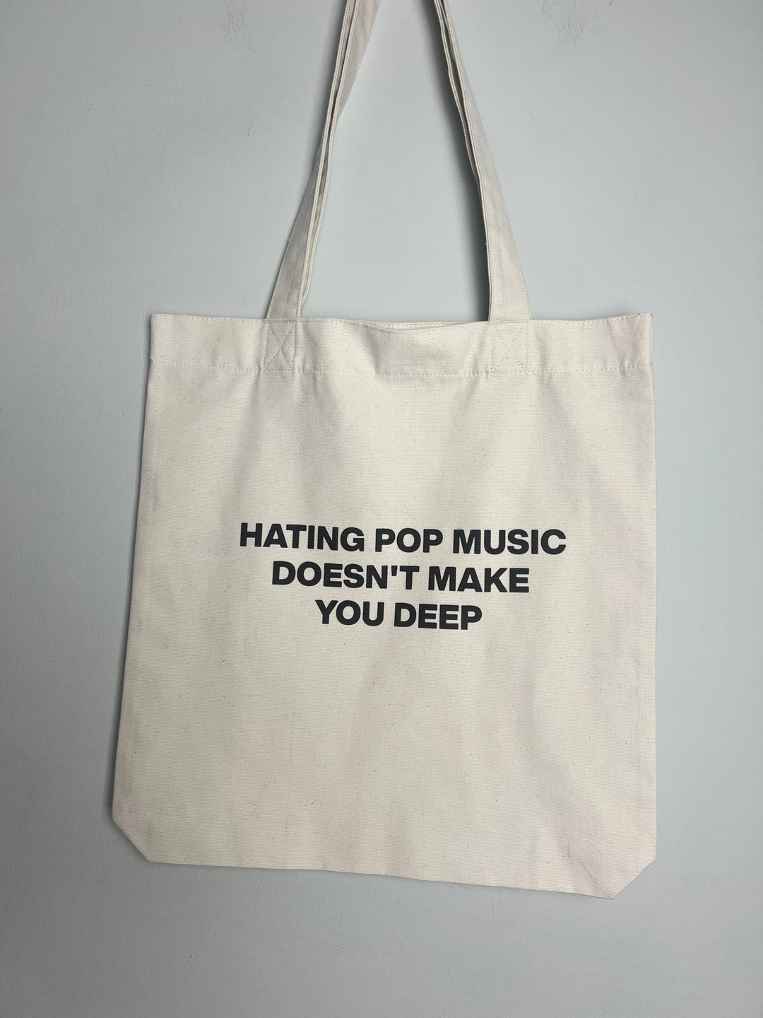 Hating pop tote bag (clearance)
