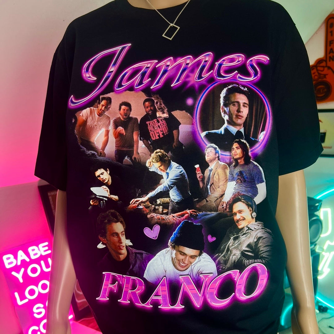 James Franco homage T-shirt
