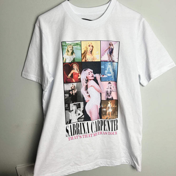 Sabrina eras inspired tee-small (seconds)