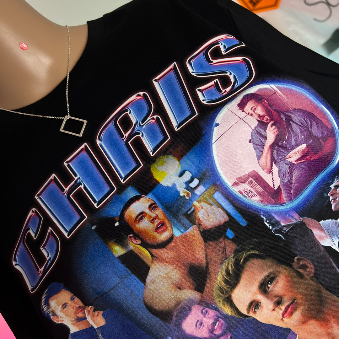 Chris Evans homage T-shirt