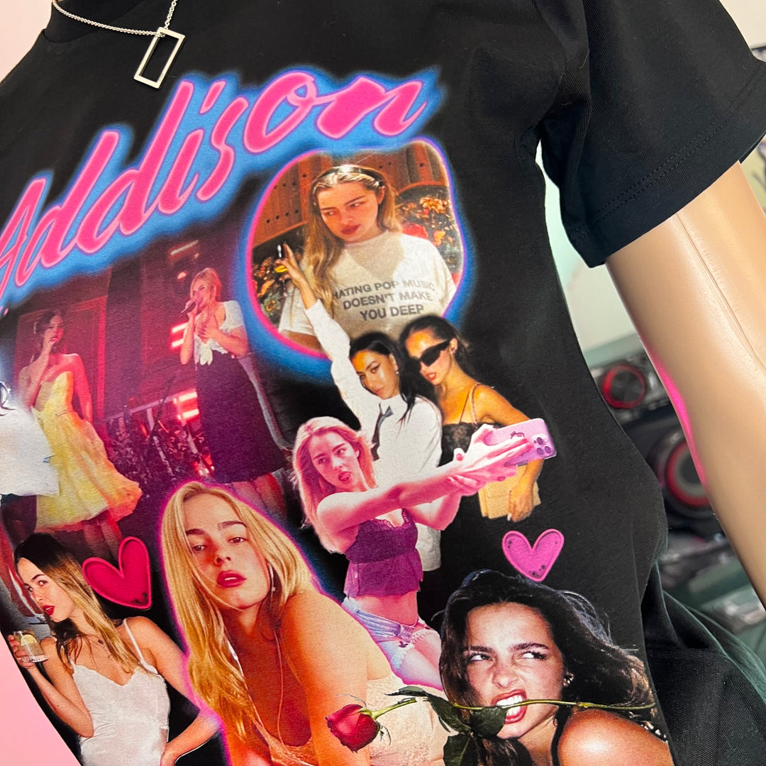 Addison Rae homage T-shirt