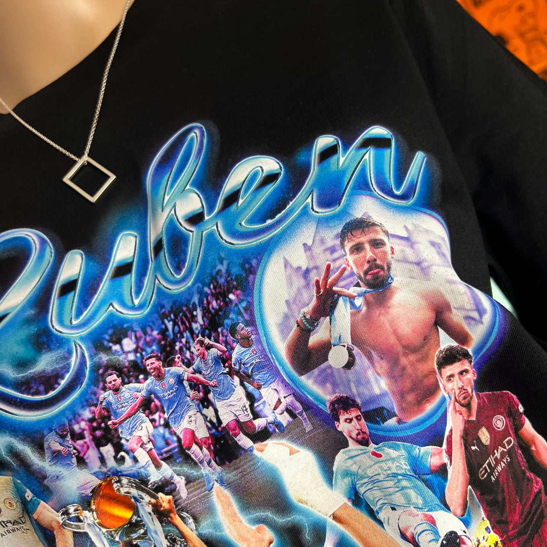 Ruben DIAS inspired homage graphic t-shirt