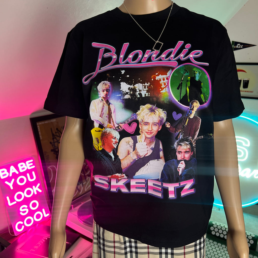 Blondie Skeetz homage T-shirt