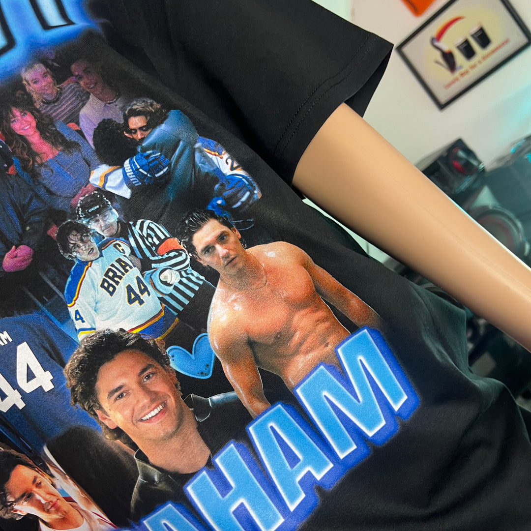 Garrett Graham inspired homage graphic t-shirt