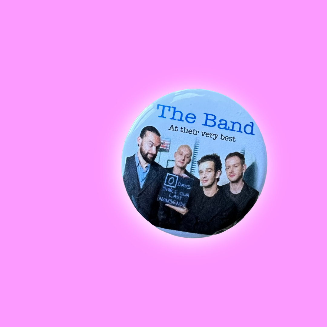 The band (1975) button badge