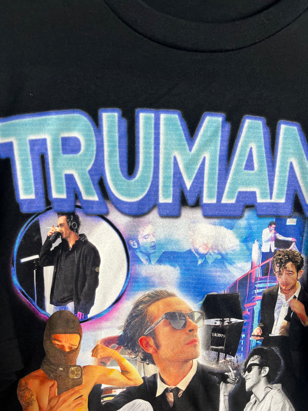 Truman Black tee XL (discounted 2nd)