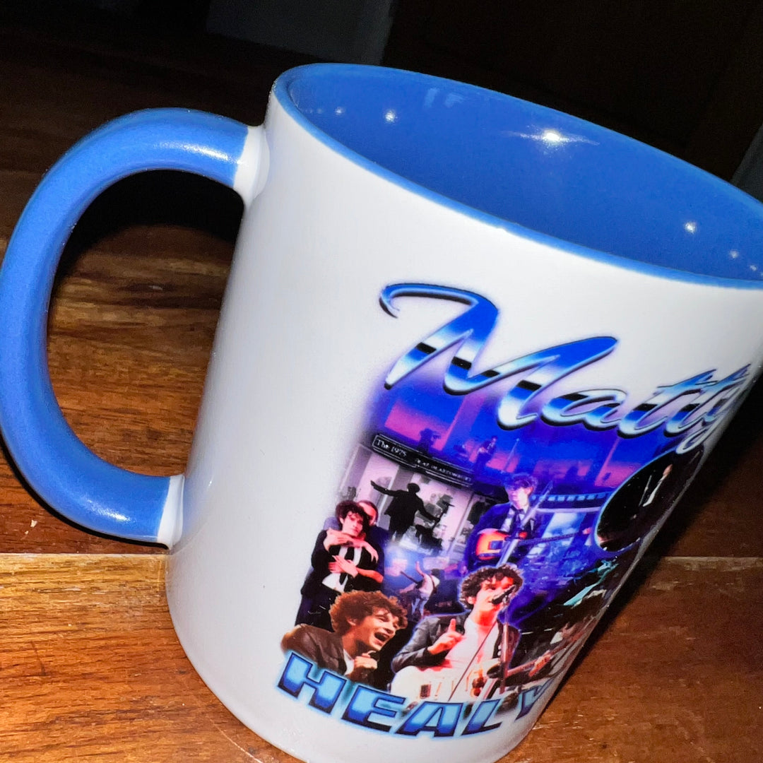 Matty Healy homage print Mug
