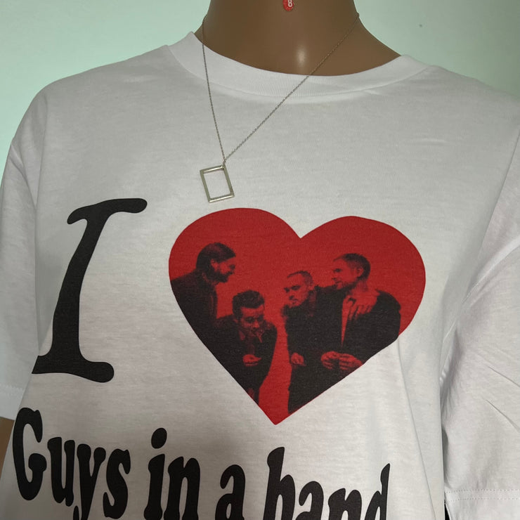 I ❤️ guys in bands T-shirt