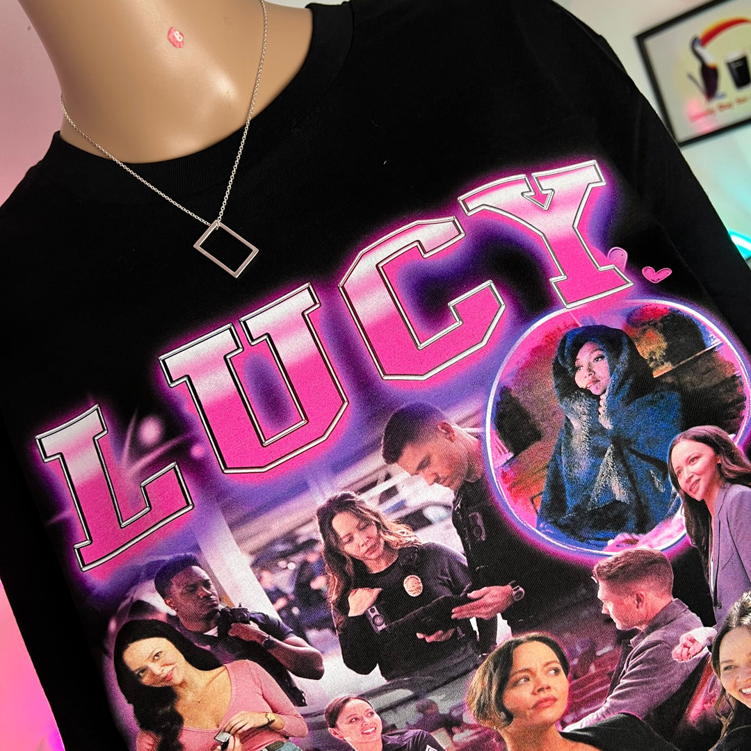 Lucy Chen - homage graphic t-shirt