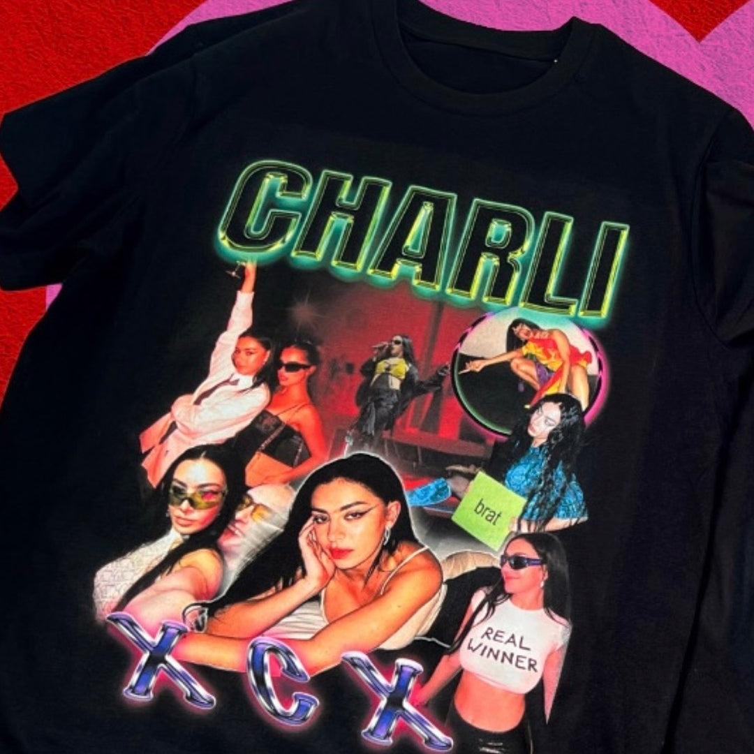 Charli XCX inspired homage T-shirt
