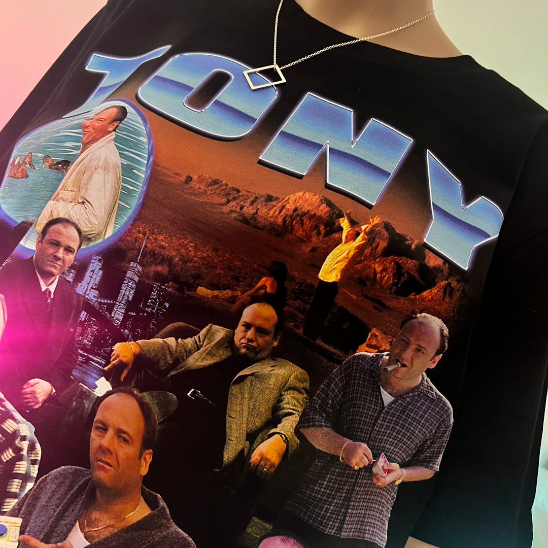 Tony Soprano inspired homage T-shirt