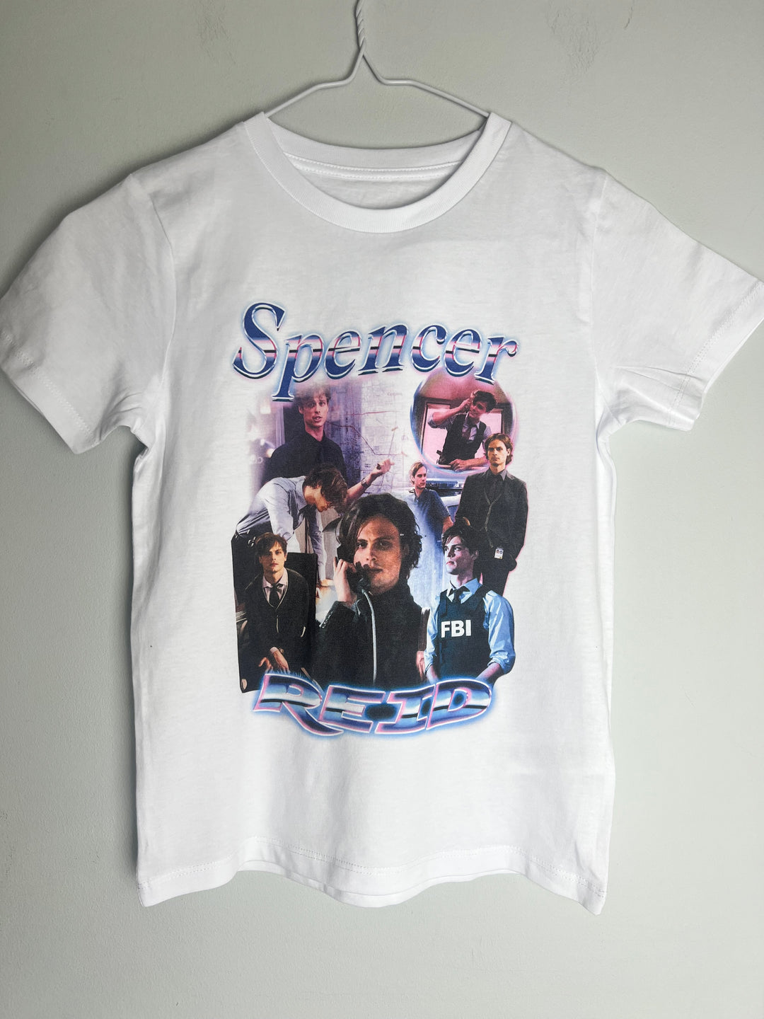 Spencer Reid baby tee 7-8yr (seconds)
