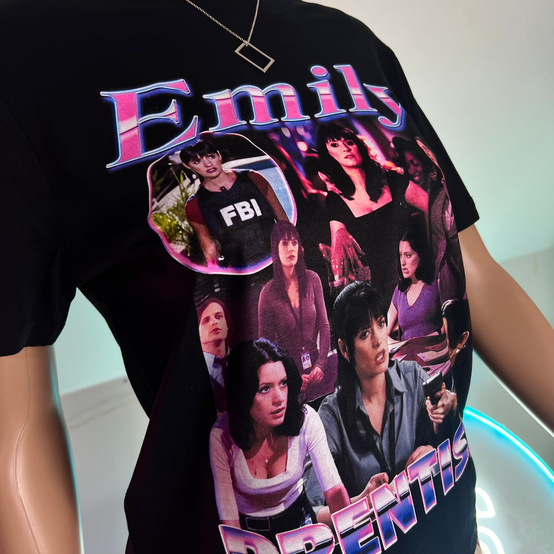Emily Prentiss homage T-shirt