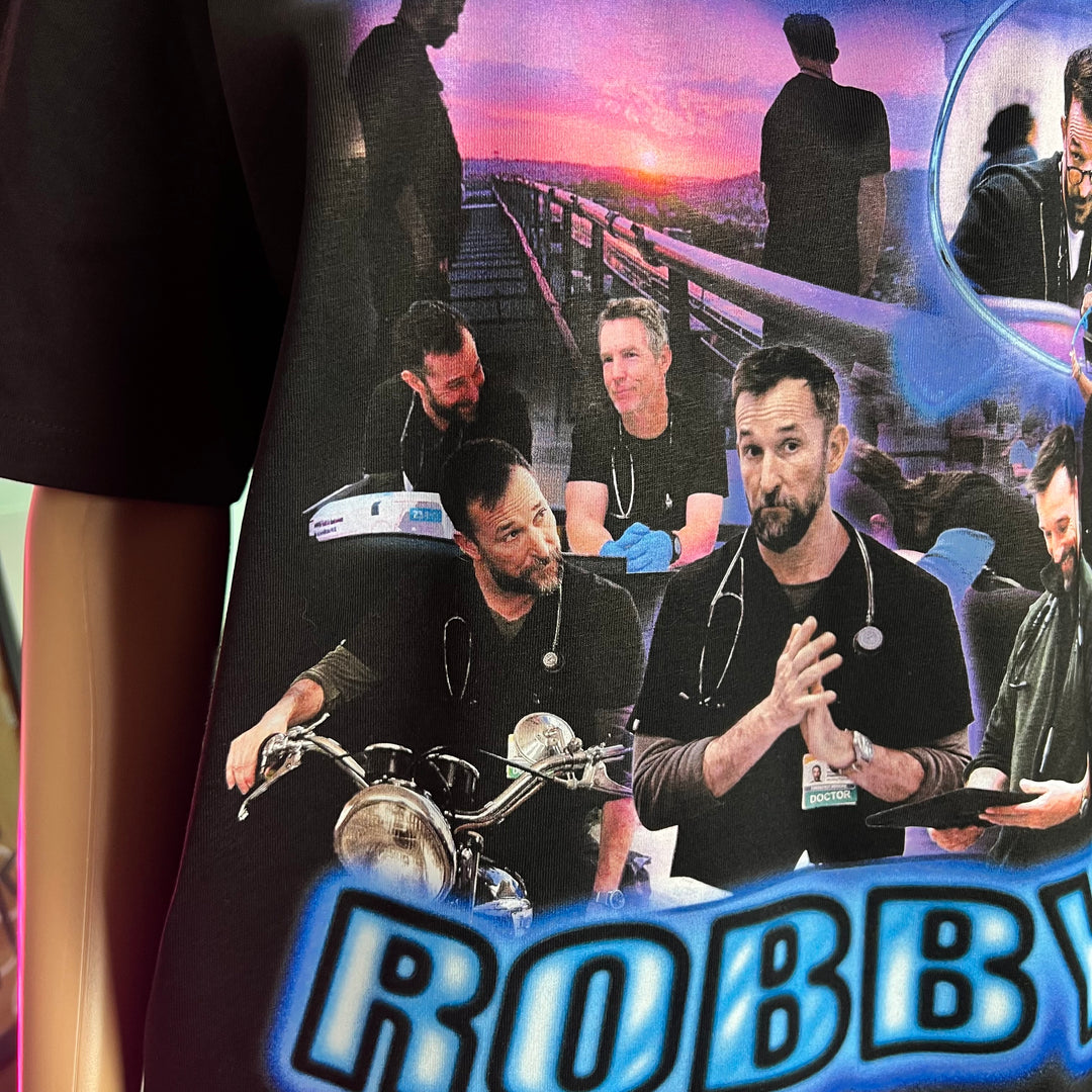 Doctor Robby homage graphic t-shirt