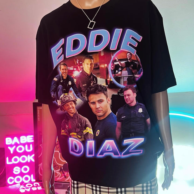 Eddie Diaz homage T-shirt