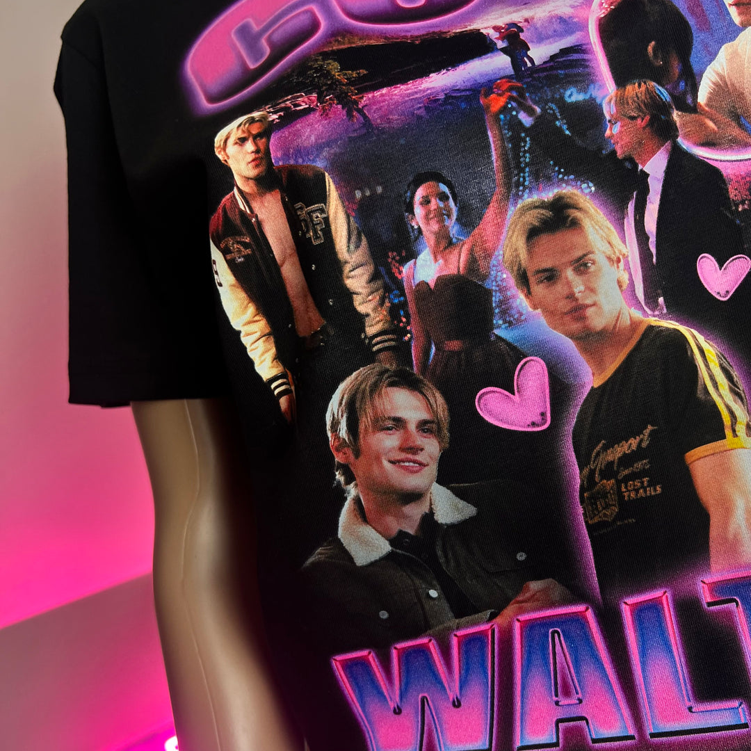 Cole Walter inspired homage graphic t-shirt