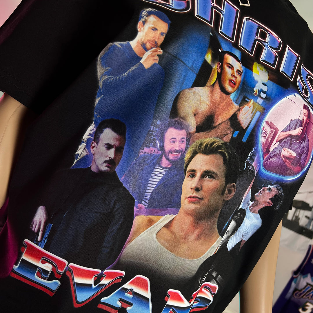 Chris Evans homage T-shirt