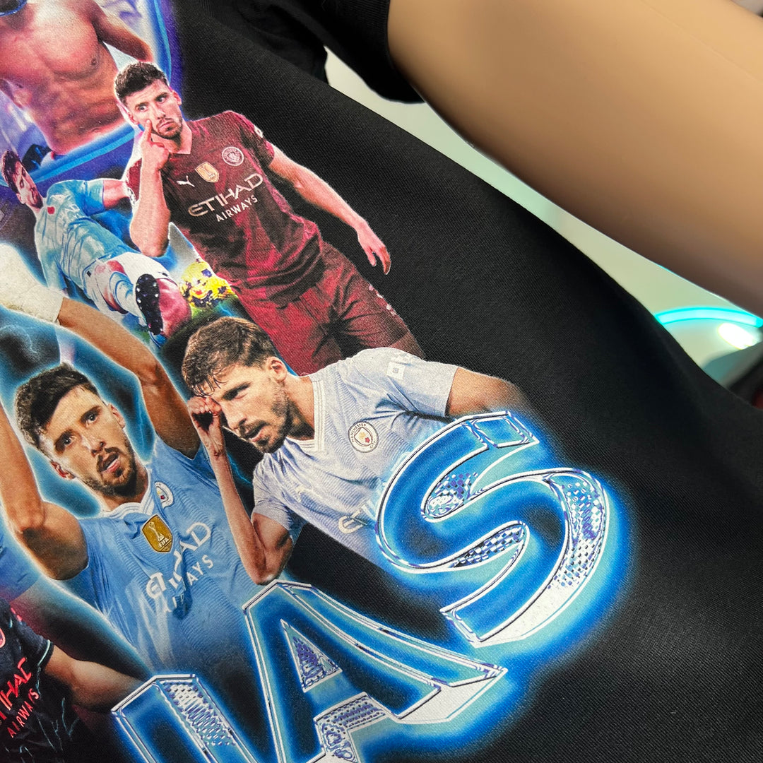 Ruben DIAS inspired homage graphic t-shirt