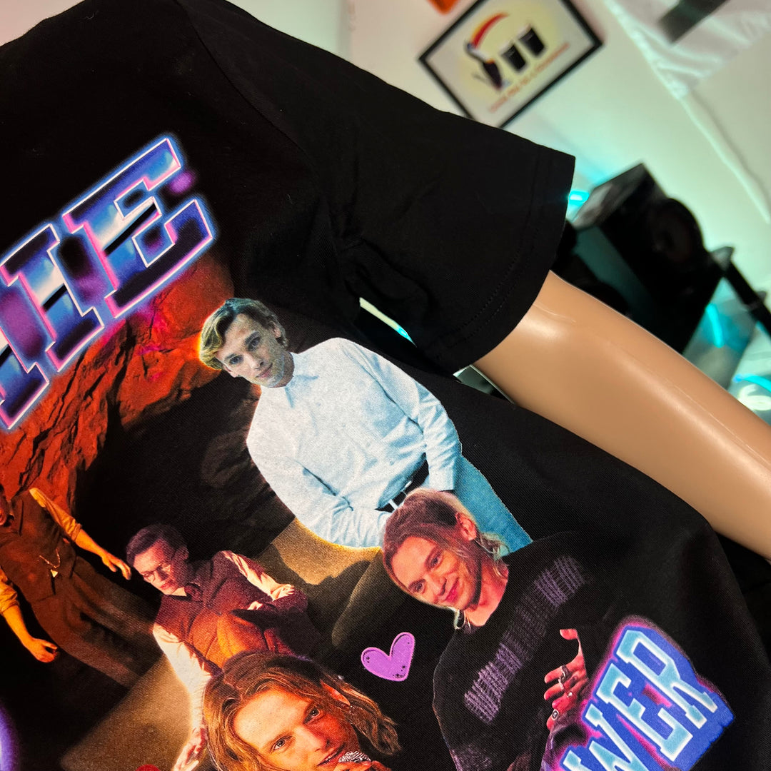 Jamie Campbell Bower - homage graphic t-shirt