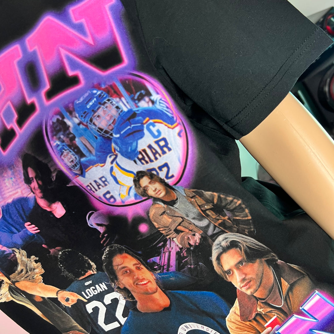 John Logan inspired homage graphic t-shirt