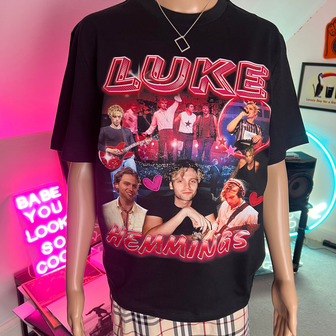 NEW - Luke Hemmings homage T-shirt