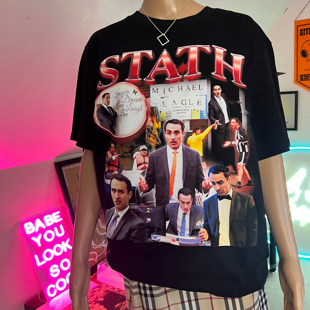 Stath homage graphic T-shirt