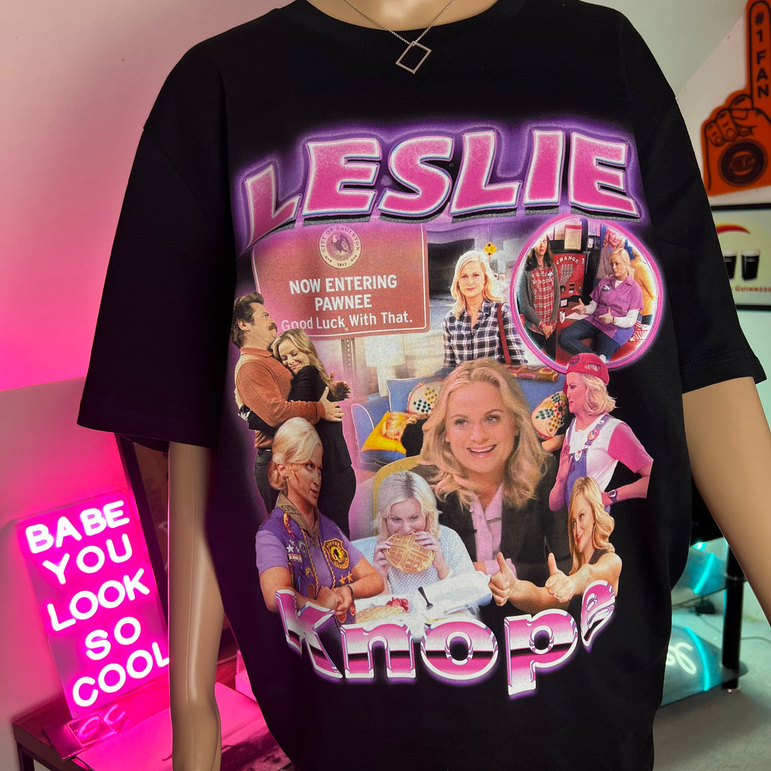 Leslie Knope homage T-shirt