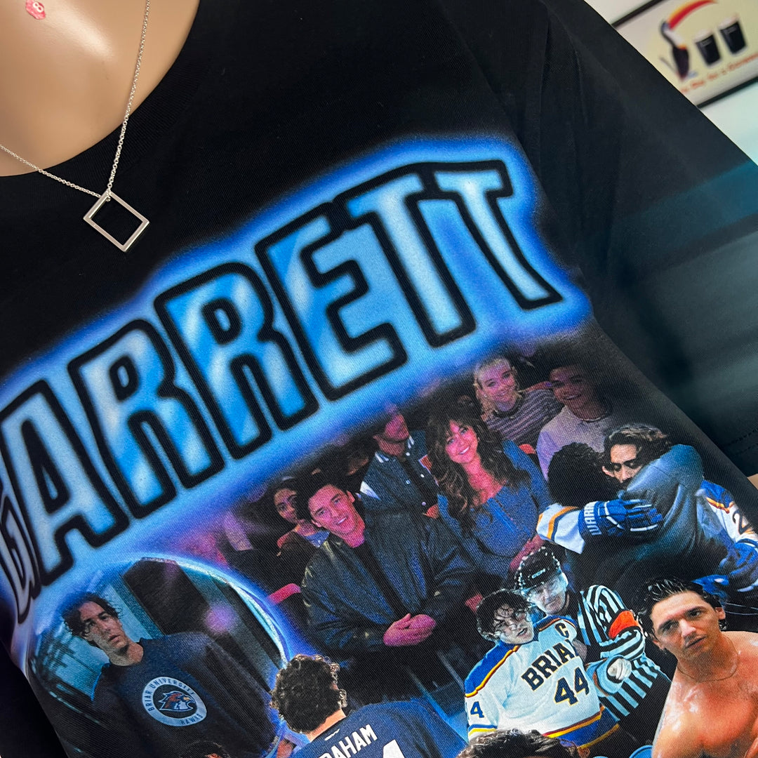 Garrett Graham inspired homage graphic t-shirt